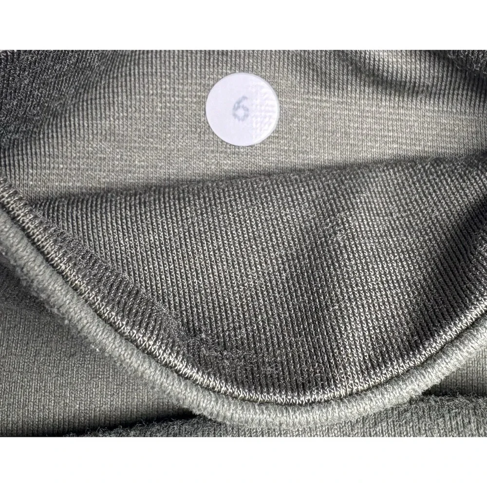 Lululemon Wunder Under Cropped Leggings Women's 6 Olive Green Snake Skin Print